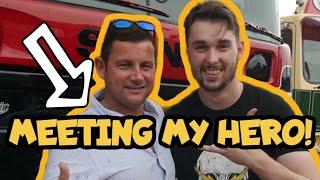 MEETING MY HERO  - NIPPER RESTOMAN - GAYDON RETRO TRUCK SHOW PART 2! - GEARED UP GARAGE