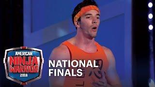 Drew Drechsel Tackles the National Finals Stage 3 | American Ninja Warrior