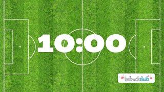 10 Minute Football Timer Countdown - Soccer - Sports