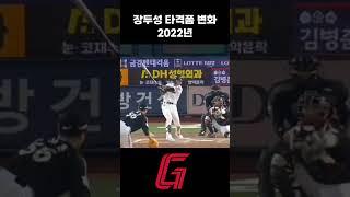 장두성 타격폼 변화 [2021~2025] #야구 #kbo