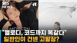 "아이유 표절 의심" 6곡 고발?…"멜로디, 코드까지 똑같다" / SBS / 오클릭