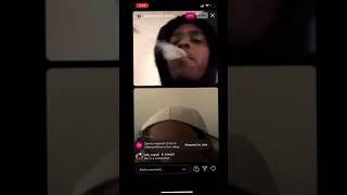 Otf timo on live with his opp Ttb nez after getting shot