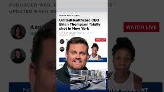 #ceo #unitedhealthcare #kaiserpermanente #brianthompson #healthcareinvesting