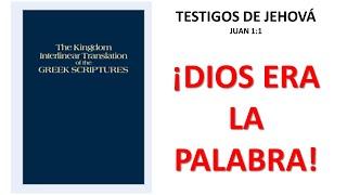 TESTIGOS DE JEHOVÁ, CONFIRMADO... ¡DIOS ERA JESÚS!