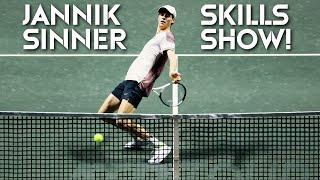 Jannik Sinner - Skills Show (Best Touch & Finesse Plays!)