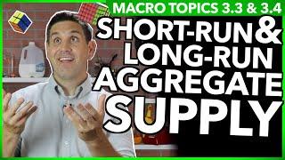 Aggregate Supply- Macro Topics 3.3 and 3.4