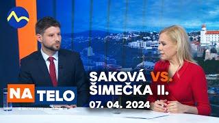 Saková vs. Šimečka - II. | Na telo