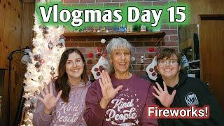 Vlogmas Day 15 | North Pole Fireworks | Alaskan Bears Vlogs