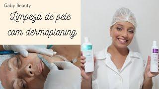 Limpeza de pele com Dermaplaning (produtos lakma)