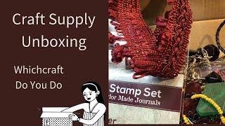 Craft Supply Unboxing - Whichcraft Do You Do