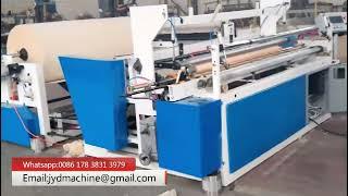 Efficient 1880 Toilet Paper Slitting and Rewinding Machine For Sale