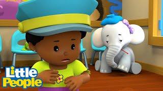 Little People | The Little Elephant is Sick, We Need to Help!  | Little People Fisher Price