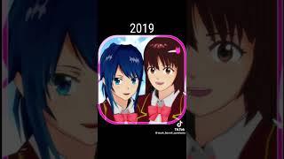 Sakura School Simulator Game Icon From 2018 to 2023?! || #sakuraschoolsimulator