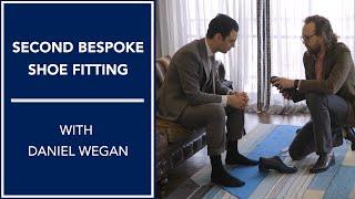 Second Bespoke Shoe Fitting With Daniel Wegan From Gaziano & Girling | Kirby Allison