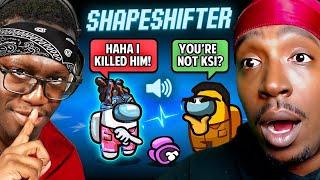 ARTHUR + LAZARBEAM = IDIOT! SIDEMEN AMONG US PROXIMITY CHAT: SHAPESHIFTER SPECIAL (REACTION)