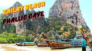 Railay Beach Phallic Cave Krabi Thailand