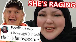 FOODIE BEAUTY RAGES & PROJECTS INSECURITIES AT REACTION CHANNELS