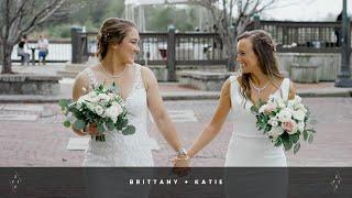 Brittany & Katie | Fiery Wedding Video In Downtown Wilmington NC