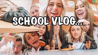 SCHOOL VLOG!! | I vlogged at school and this is what happened...