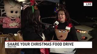 Share Your Christmas food drive feeds hungry families at the holidays