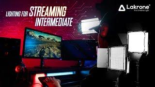 จัดไฟถ่ายสตรีมเกมส์ สตรีมไลฟ์ ระดับกลาง Lighting Setup for Live Gaming & Steaming by Lakrone