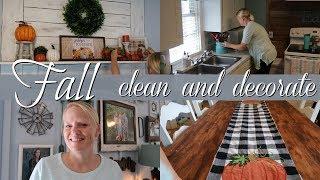 FALL CLEAN AND DECORATE