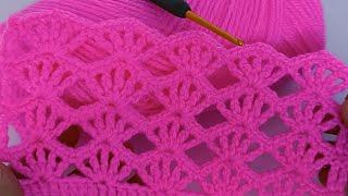 You will never get bored with this crochet pattern. How to crochet for beginners