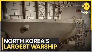 North Korea Reveals Largest-Ever Warship Armed With ‘Cutting Edge’ Missile System | WION