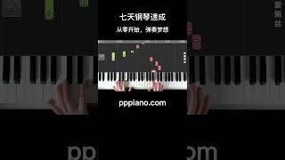 致爱丽丝/“七天钢琴速成 ”线上课程 /零基础/大家一起学钢琴