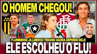 DIRETO DO GALEÃO! CANOBBIO CHEGOU E JÁ FALOU DO FLU! GOLEIRO PODE PARAR NO RIVAL! TERANS LIBERADO!