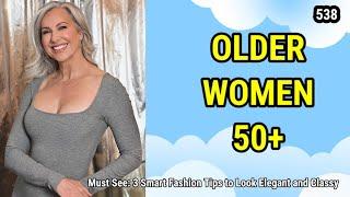 OLDER WOMEN OVER 50: 3 Smart Fashion Tips to Look Elegant and Classy part98