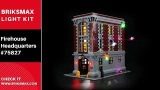 BriksMax Light Kit For Lego Ghostbusters™ Firehouse Headquarters 75827