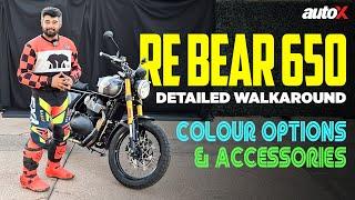 New Royal Enfield Bear 650 | Specs, Design, Colour & All Accessories Revealed | First Look | autoX