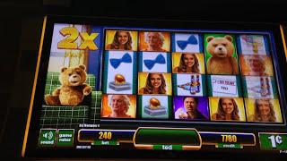 *NEW* TED THE MOVIE SLOT MACHINE | Aristocrat - Slot Machine Bonus