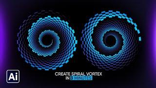 How to Create Spiral Vortex with Adobe Illustrator