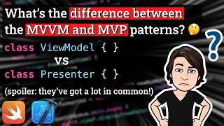 MVVM vs MVP: what's the difference? 