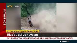 NTV | Rize’de sel ve heyelan: 2 kişi hayatını kaybetti, 6 kişi aranıyor