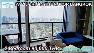 52nd Floor Condo For Rent Park Origin Bangkok 2 Bedroom