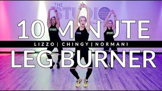 10 Minute Leg Burner | HIIT Dance | The Studio by Jamie Kinkeade