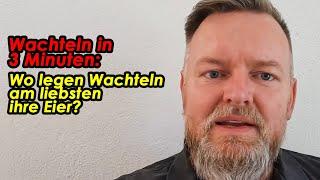 Wo legen Wachteln am liebsten ihre Eier? #Wachtelnin3Minuten Wachtelfarm Hettstedt