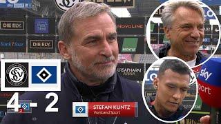 Stefan Kuntz Horst Steffen Selke Interview Nach Dem Spiel Elversberg 4 vs 2 Hamburger SV 26/10/2024