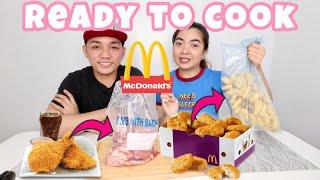 READY TO COOK McDONALD'S CHICKEN NUGGETS + CHICKEN McDO | COOK-IT-YOURSELF