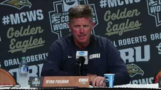 College World Series Postgame    (Oral Roberts)       (06-20-23)