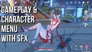 Camellya Character Menu & Gameplay Animations in HD with SFX!!! Wuthering Waves 1.4