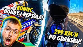 300 KM/H po GDAŃSKU! REPSOL REZYGNUJE Z HONDY! ZAKAZ MOTOCYKLI w MIEŚCIE?!