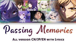 Passing Memories All Version w/ Lyrics HOYO-MiX | Genshin Impact