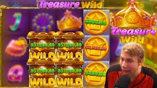 TREASURE WILD SLOT BONUS PAYS OVER $500,000!