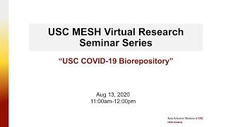 USC COVID-19 Biorepository