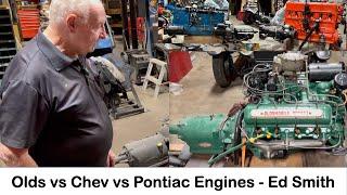 Olds vs Chev vs Pontiac Engines - Ed Smith #classiccars