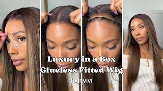 Break Free from Glue! Nine Years of Wig-Wearing Glueless Wig Beginner Tips | Hairvivi x LovelyBryana